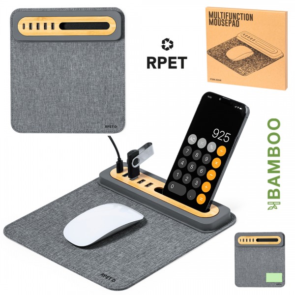 MOUSEPAD MULTIFUNCIONAL CRAIG(OFICINA Y ESCRITORIO)