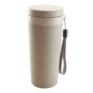 MUG FIBRA DE TRIGO CON SUJETADOR